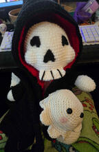 Grim Reaper and Ghost